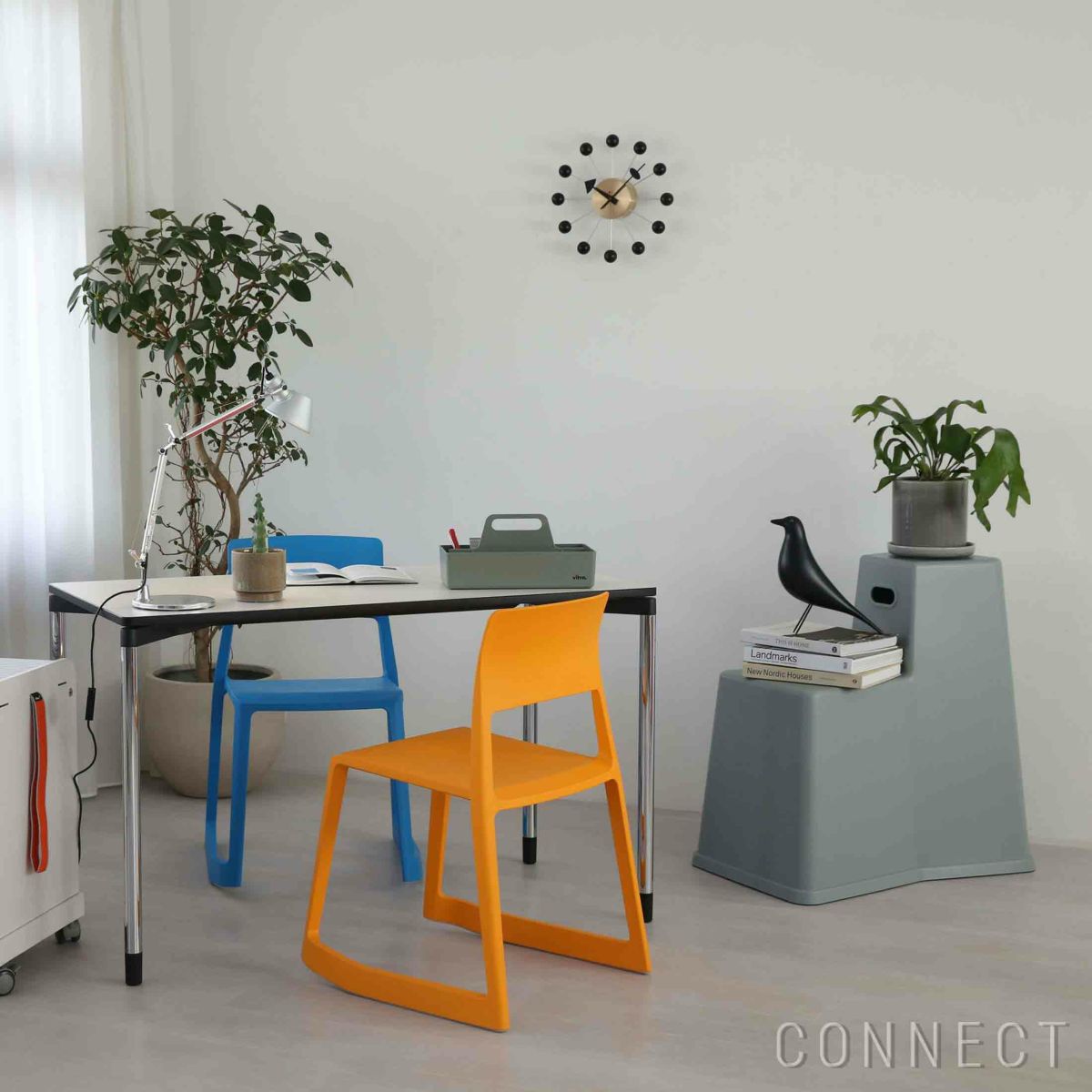 【アウトレット】Vitra（ヴィトラ） / Stool-Tool（スツールツール） / 76 industrial green / チェア