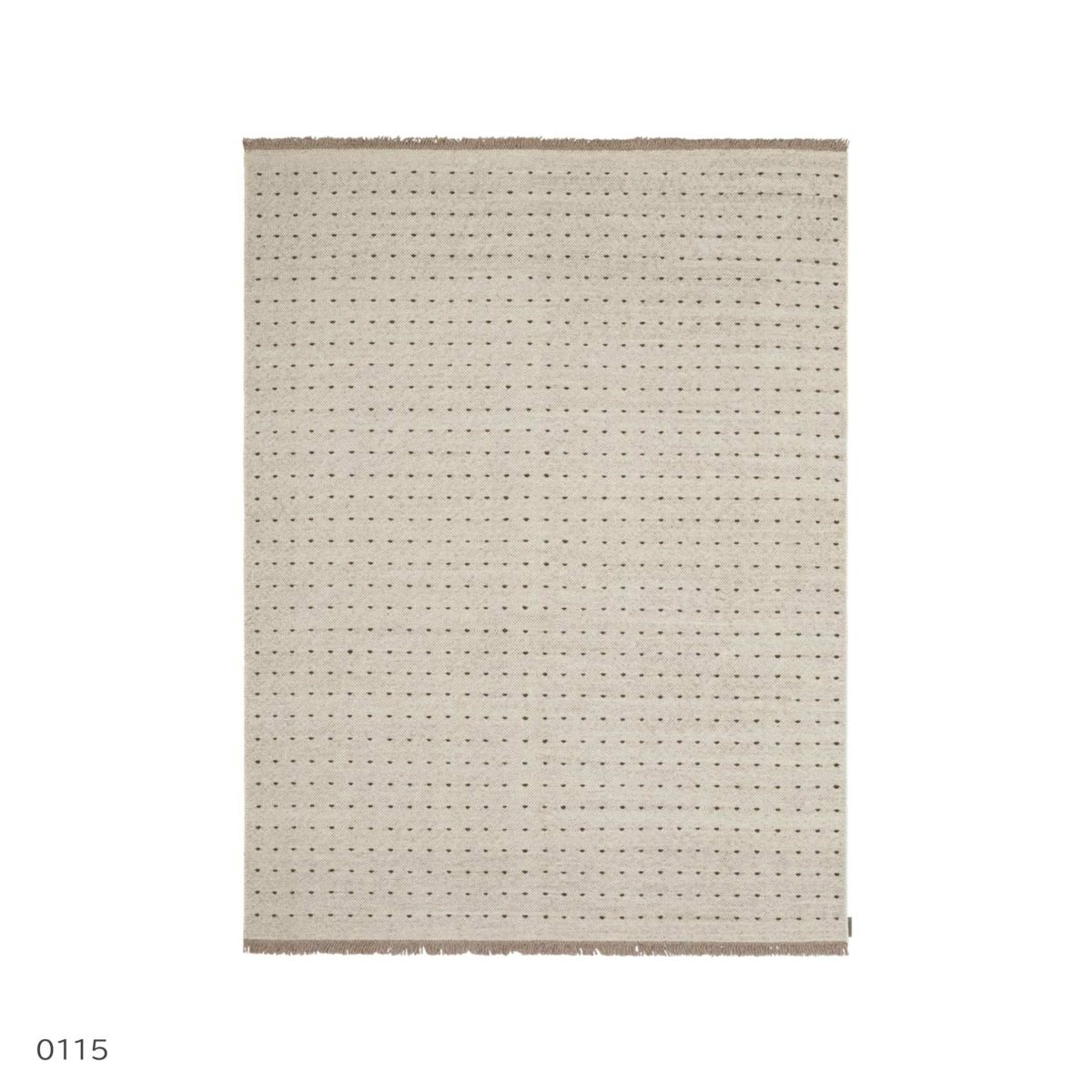 Kvadrat（クヴァドラ） / Yield Dot Naturally Coloured Fringes（イールド ドット ナチュラリー カラード フリンジ） / 20150（200cm×300cm） / ラグ