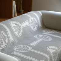 KLIPPAN（クリッパン）×mina perhonen（ミナ ペルホネン） / FOREST SPOON / シュニールコットンブランケット / シングルサイズ 140×180cm