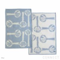 KLIPPAN（クリッパン）×mina perhonen（ミナ ペルホネン） / FOREST SPOON / シュニールコットンブランケット / ハーフサイズ 90×140cm