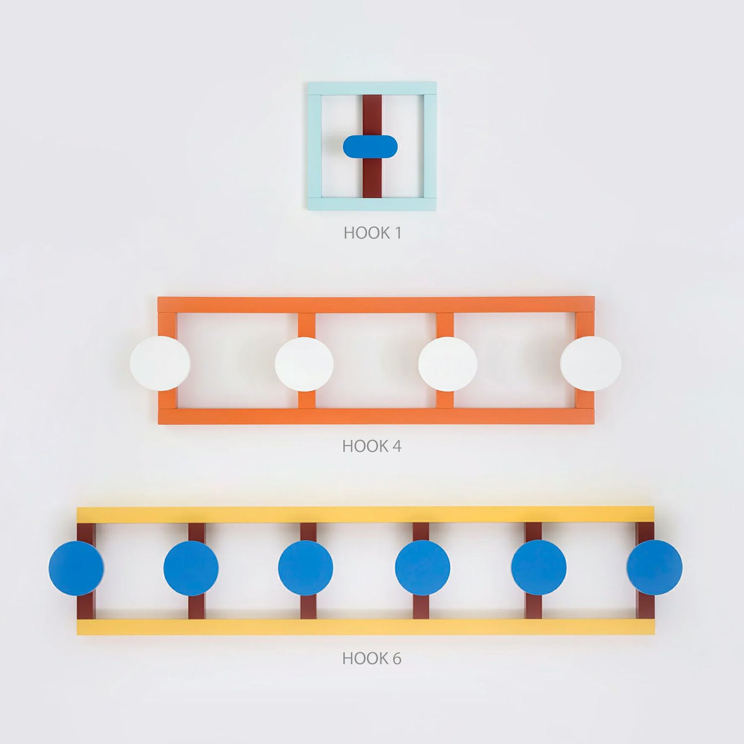 raawii（ラーウィー） / Hooks（フックス） / Hook1 / 30×30cm / 壁掛けフック