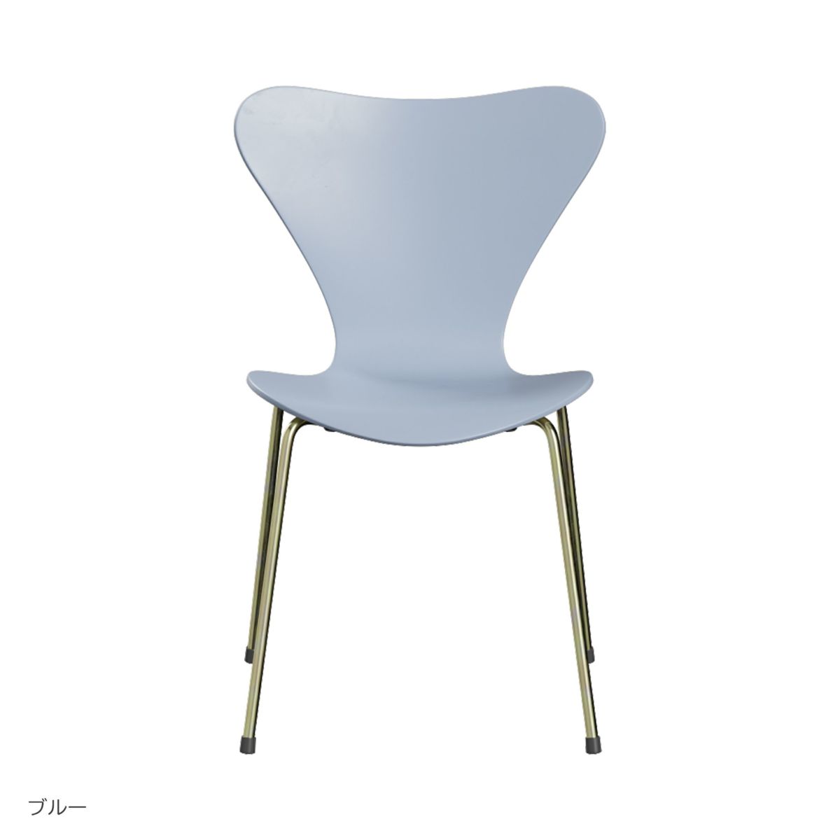 【70周年記念モデル】FRITZ HANSEN（フリッツ・ハンセン） / SERIES 7（セブンチェア） / 7:14AM / ラッカー / レインボー（スチール脚・亜鉛クローム仕上げ） 《2025年限定脚カラー》