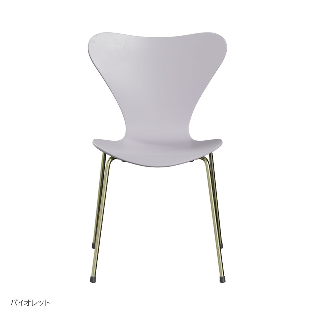 【70周年記念モデル】FRITZ HANSEN（フリッツ・ハンセン） / SERIES 7（セブンチェア） / 7:14AM / ラッカー / レインボー（スチール脚・亜鉛クローム仕上げ） 《2025年限定脚カラー》