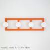 raawii（ラーウィー） / Hooks（フックス） / Hook 2 / 75.9×24cm / 壁掛けフック