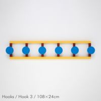 raawii（ラーウィー） / Hooks（フックス） / Hook 3 / 108×24cm / 壁掛けフック