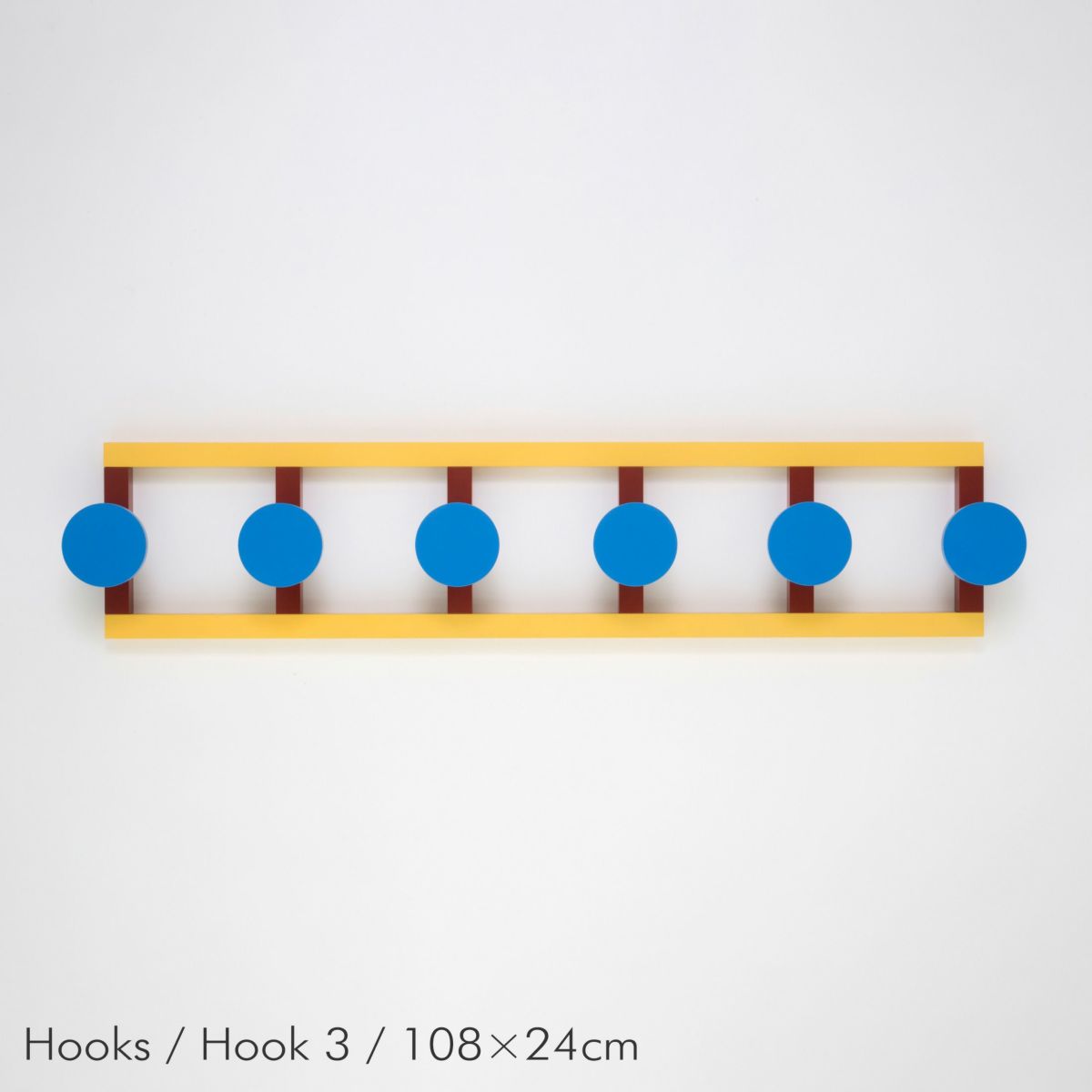 raawii（ラーウィー） / Hooks（フックス） / Hook 3 / 108×24cm / 壁掛けフック