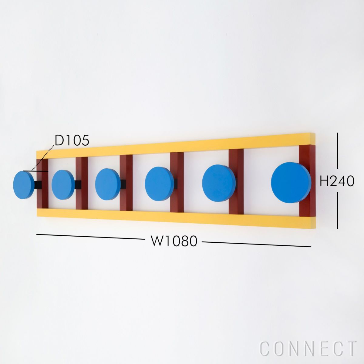 raawii（ラーウィー） / Hooks（フックス） / Hook 3 / 108×24cm / 壁掛けフック