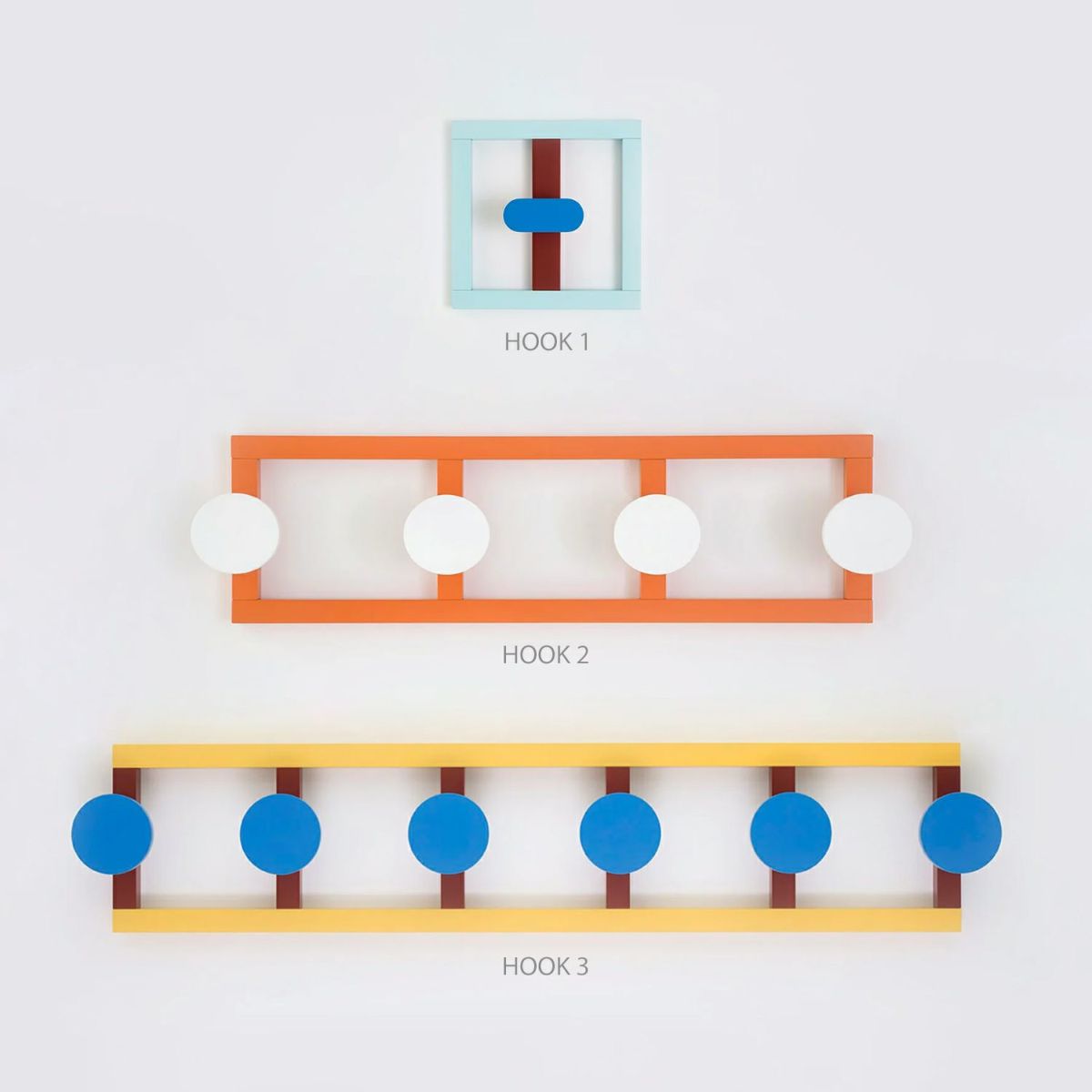 raawii（ラーウィー） / Hooks（フックス） / Hook 3 / 108×24cm / 壁掛けフック