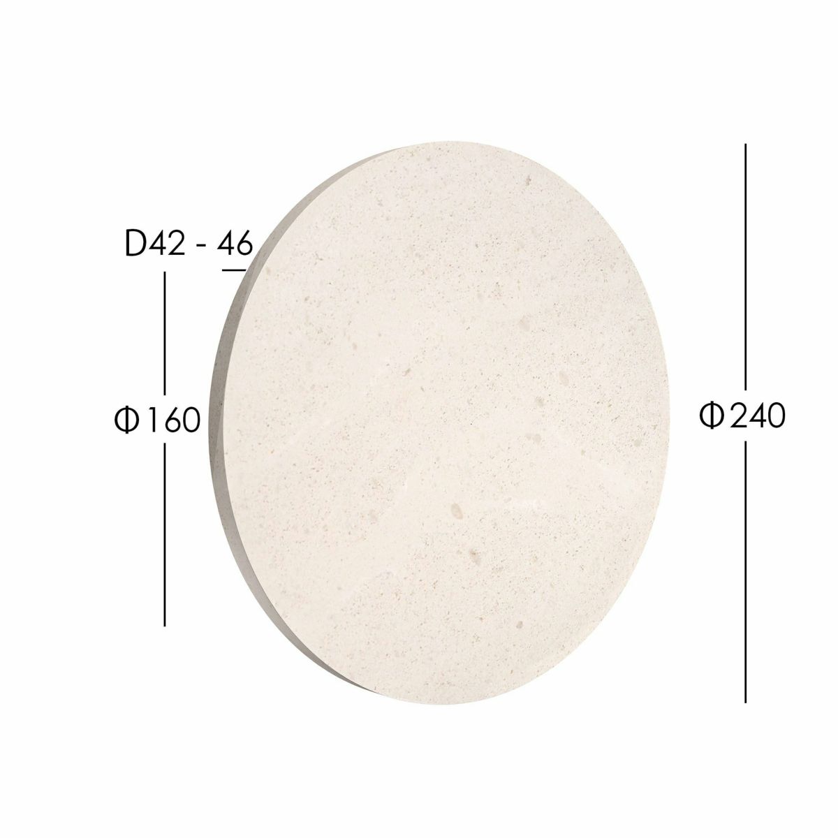 FLOS（フロス） / CAMOUFLAGE / カモフラージュ（アウトドア） 240 / クリームストーン / 3000K / ウォールランプ