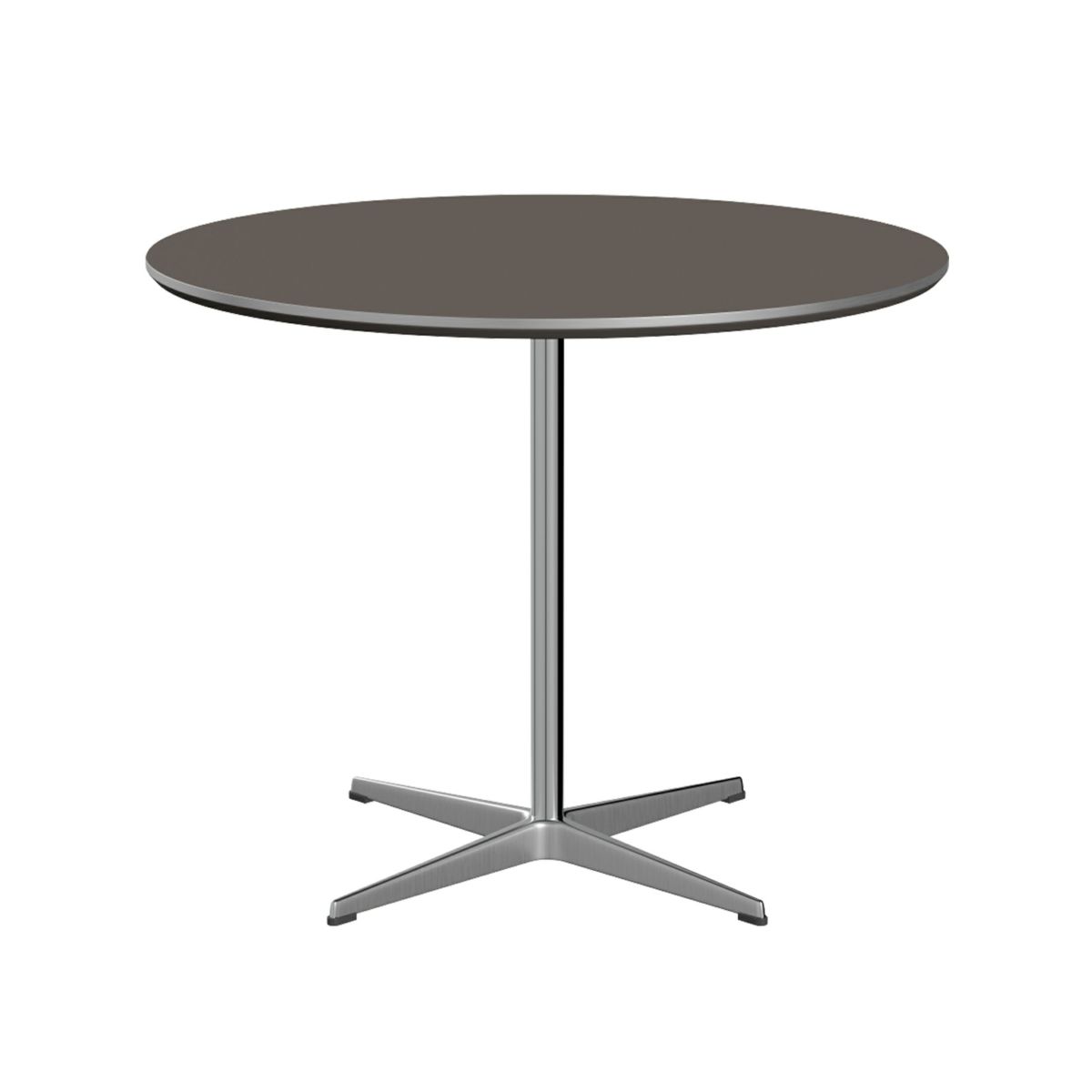 FRITZ HANSEN（フリッツ・ハンセン） / TABLE SERIES（テーブルシリーズ）A623 / 円テーブル / グレー / クローム脚 / Φ90cm【組立無料】