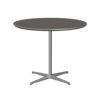 FRITZ HANSEN（フリッツ・ハンセン） / TABLE SERIES（テーブルシリーズ）A623 / 円テーブル / グレー / クローム脚 / Φ90cm【組立無料】