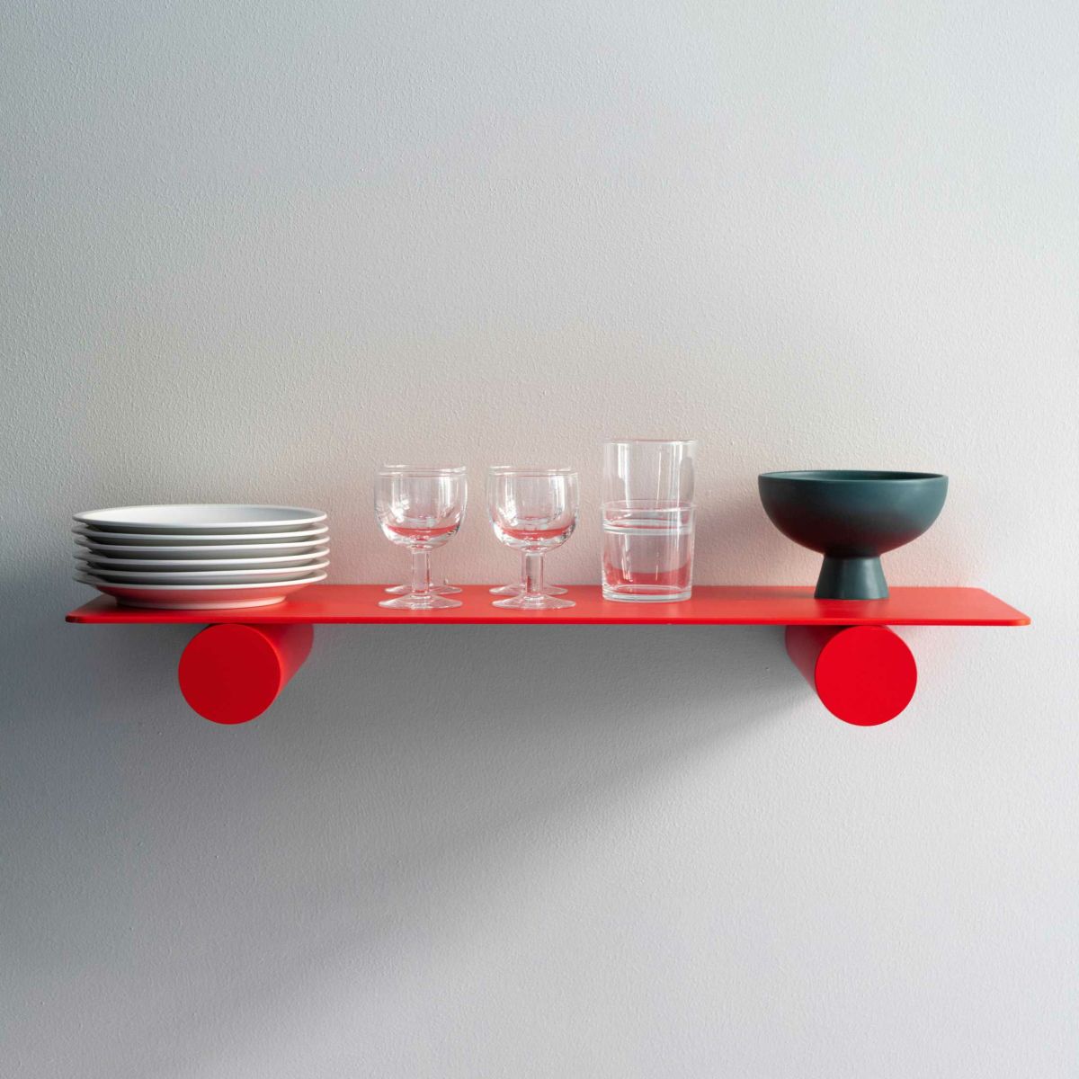 raawii（ラーウィー） / Pipeline（パイプライン） / Duo shelf（デュオシェルフ） / W76×D26.2cm / 全5色 / ウォールシェルフ