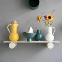 raawii（ラーウィー） / Pipeline（パイプライン） / Duo shelf（デュオシェルフ） / W76×D26.2cm / 全5色 / ウォールシェルフ