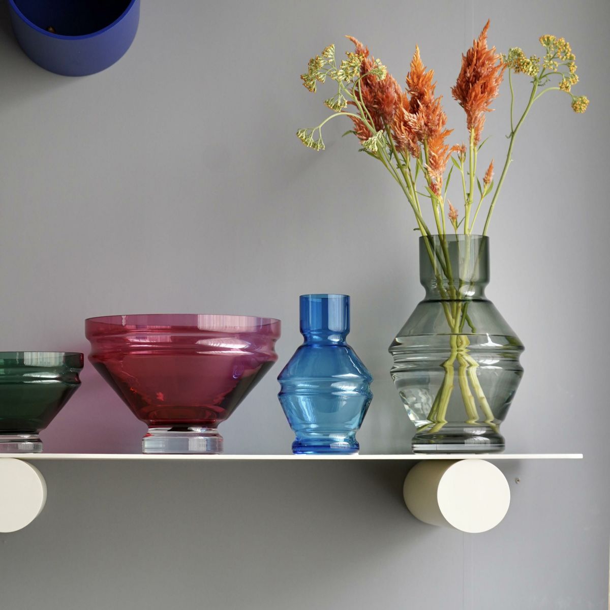 raawii（ラーウィー） / Pipeline（パイプライン） / Duo shelf（デュオシェルフ） / W76×D26.2cm / 全5色 / ウォールシェルフ