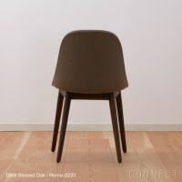 Audo Copenhagen（オドー・コペンハーゲン） / HARBOUR DINING CHAIR（ハーバー ダイニングチェア） / 布張りシェル / ウッドベース / Remix（リミックス） 0233 グレー