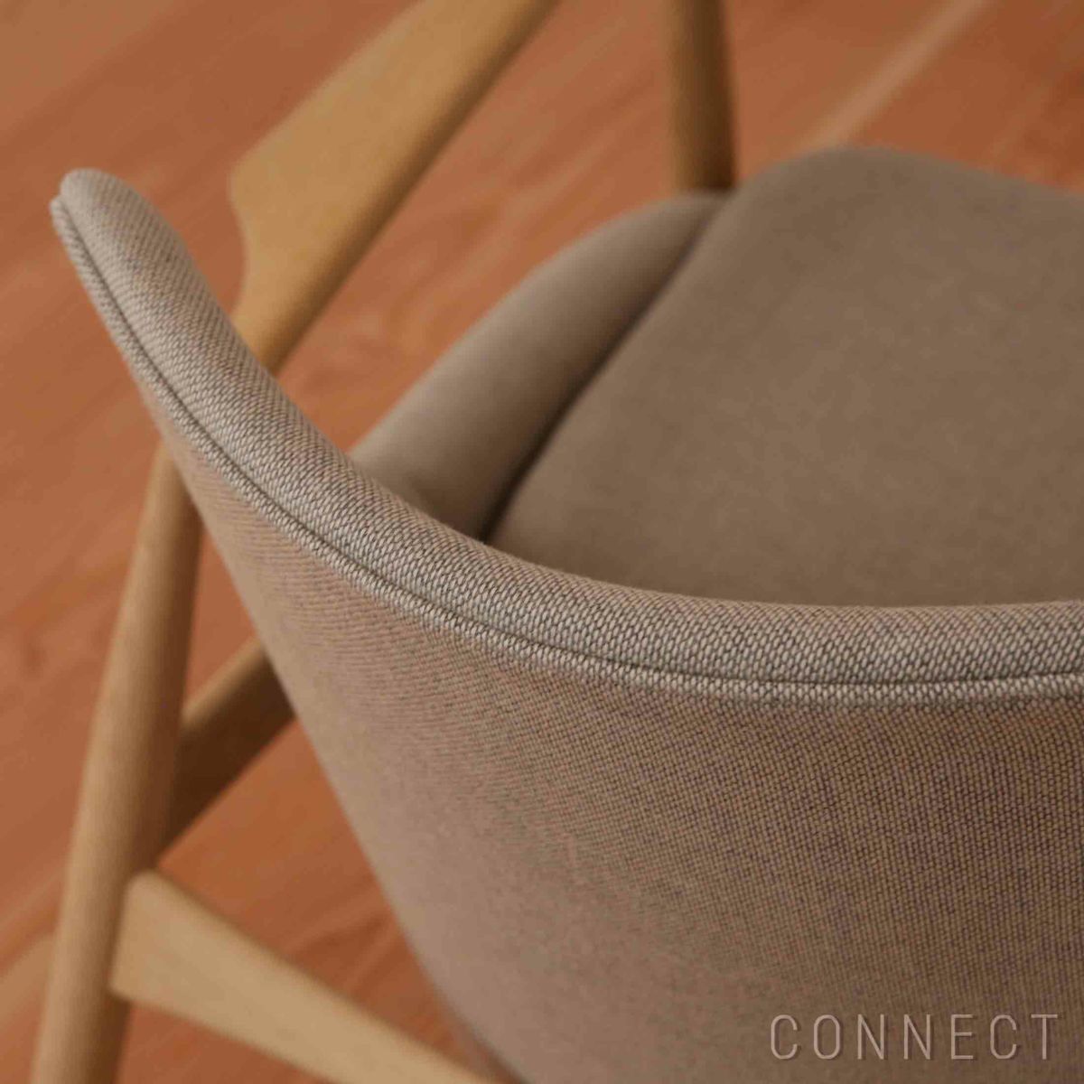 Audo Copenhagen（オドー・コペンハーゲン） / THE SEAL LOUNGE CHAIR（ザ シール ラウンジチェア） / Low Back / ナチュラルオークベース / Re-wool（リウール） 0218 ベージュ