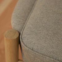 Audo Copenhagen（オドー・コペンハーゲン） / THE SEAL OTTOMAN（ザ シール オットマン） / ナチュラルオークベース / Re-wool（リウール） 0218 ベージュ