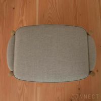 Audo Copenhagen（オドー・コペンハーゲン） / THE SEAL OTTOMAN（ザ シール オットマン） / ナチュラルオークベース / Re-wool（リウール） 0218 ベージュ