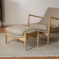 Audo Copenhagen（オドー・コペンハーゲン） / THE SEAL OTTOMAN（ザ シール オットマン） / ナチュラルオークベース / Re-wool（リウール） 0218 ベージュ