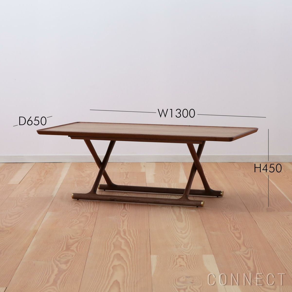 Audo Copenhagen（オドー・コペンハーゲン） / JAGER LOUNGE TABLE（ジャガー ラウンジ テーブル） / ウォルナット