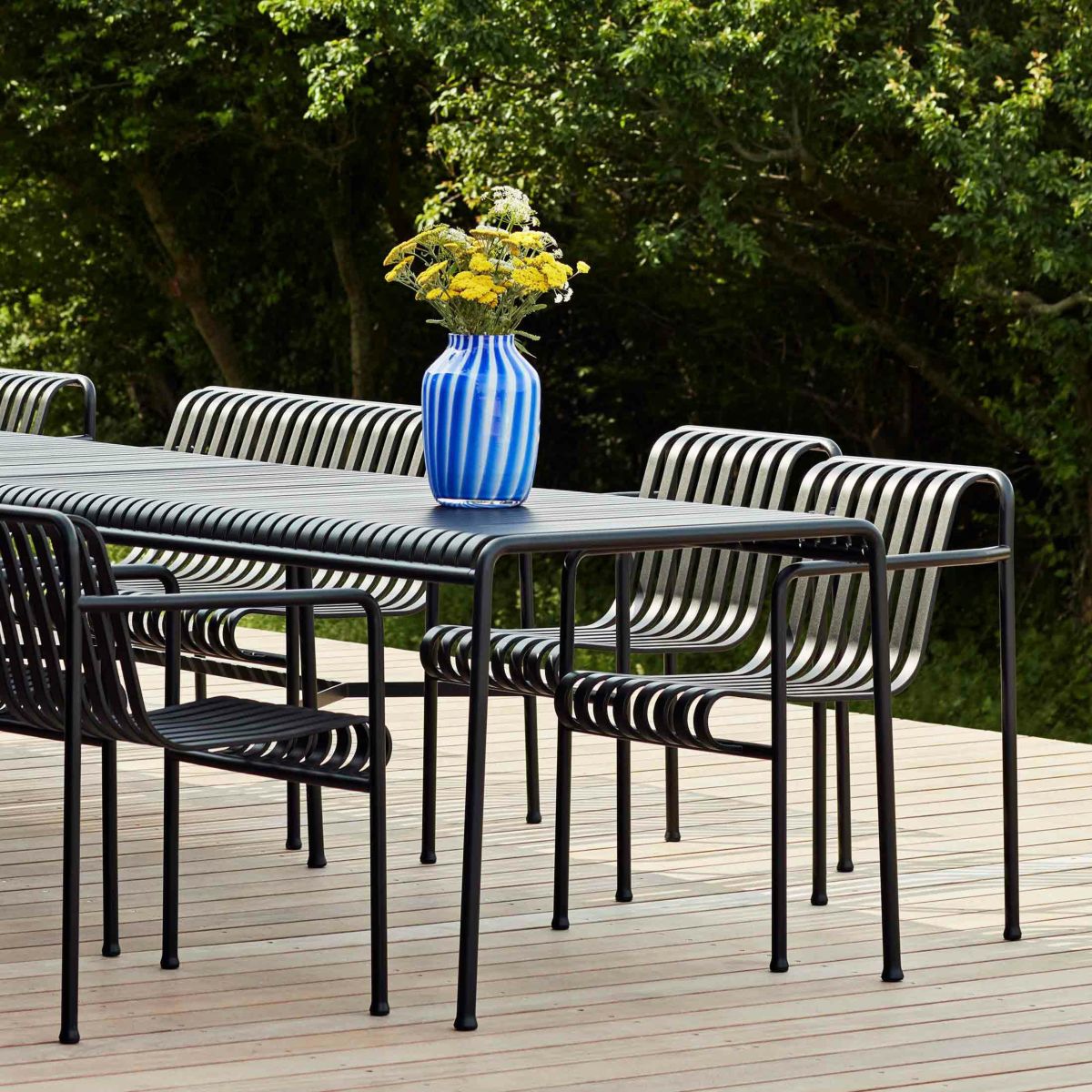 HAY（ヘイ） / PALISSADE（パリサード） / DINING ARM CHAIR（ダイニング アームチェア） / 全3色 / アウトドア