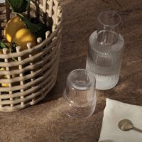 Ferm Living（ファームリビング）/ Ripple（リップル） / Carafe Set（カラフェセット） / Small / クリア