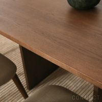 Audo Copenhagen（オドー・コペンハーゲン） / ANDROGYNE DINING TABLE（アンドロジーン ダイニングテーブル） / 長方形 / 180×109cm / ダークステインドオーク《日本限定サイズ》