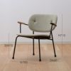 Audo Copenhagen（オドー・コペンハーゲン） / CO LOUNGE CHAIR（コ ラウンジチェア） / 布張りシート&バック / Audo Boucle（オドー ブークレ） 02 / ブラックベース
