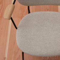 Audo Copenhagen（オドー・コペンハーゲン） / CO LOUNGE CHAIR（コ ラウンジチェア） / 布張りシート&バック / Audo Boucle（オドー ブークレ） 02 / ブラックベース