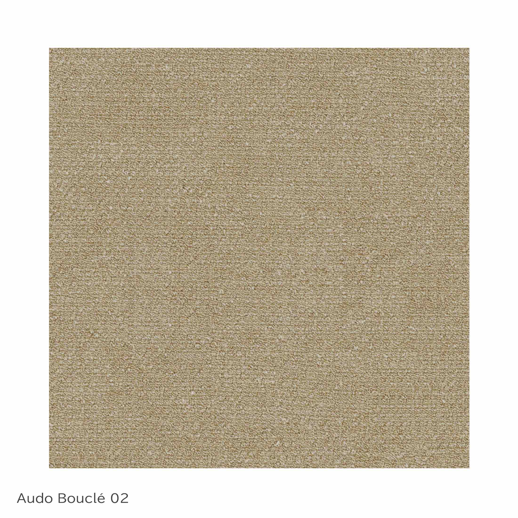 Audo Copenhagen（オドー・コペンハーゲン） / CO LOUNGE CHAIR（コ ラウンジチェア） / 布張りシート&バック / Audo Boucle（オドー ブークレ） 02 / ブラックベース