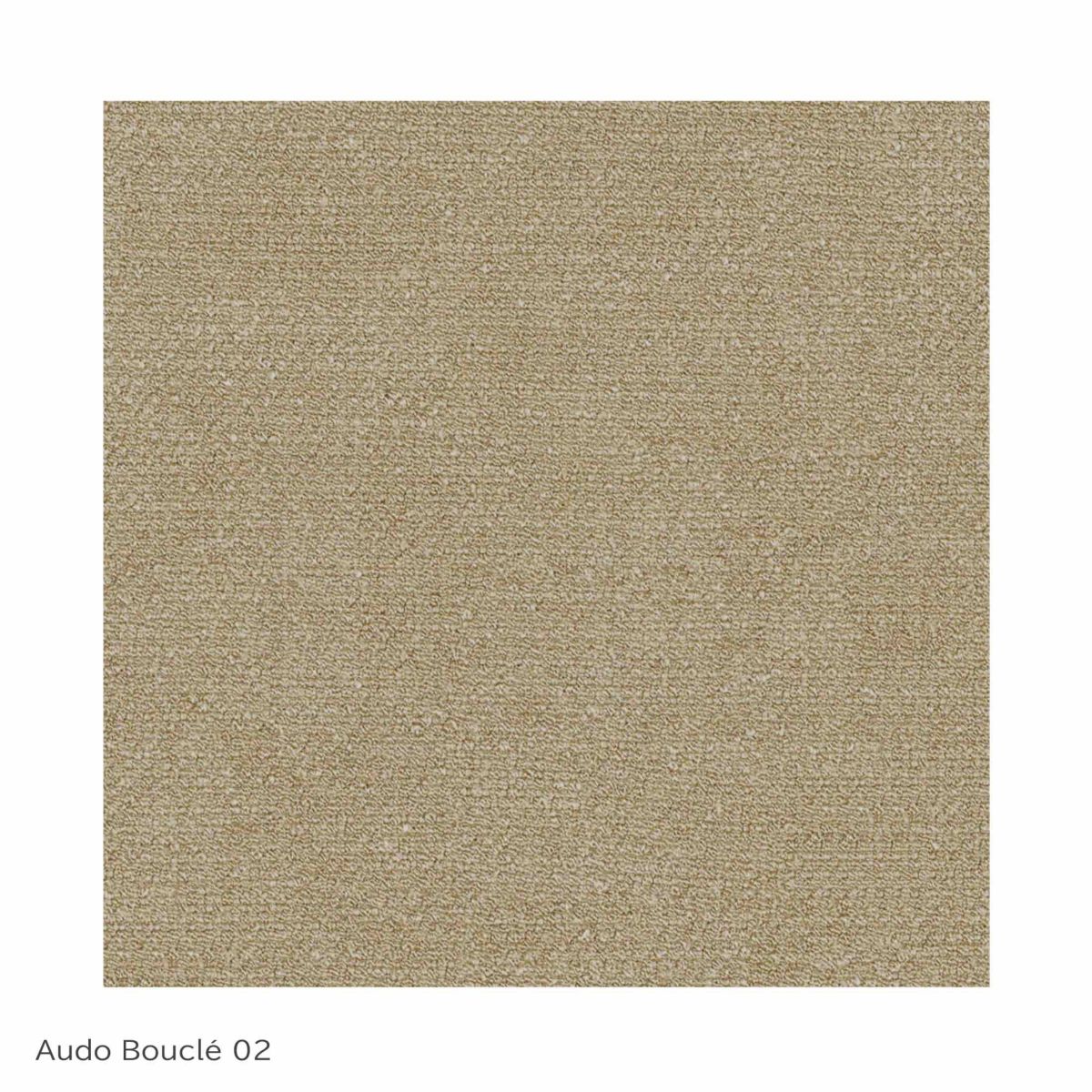 Audo Copenhagen（オドー・コペンハーゲン） / CO LOUNGE CHAIR（コ ラウンジチェア） / 布張りシート&バック / Audo Boucle（オドー ブークレ） 02 / ブラックベース