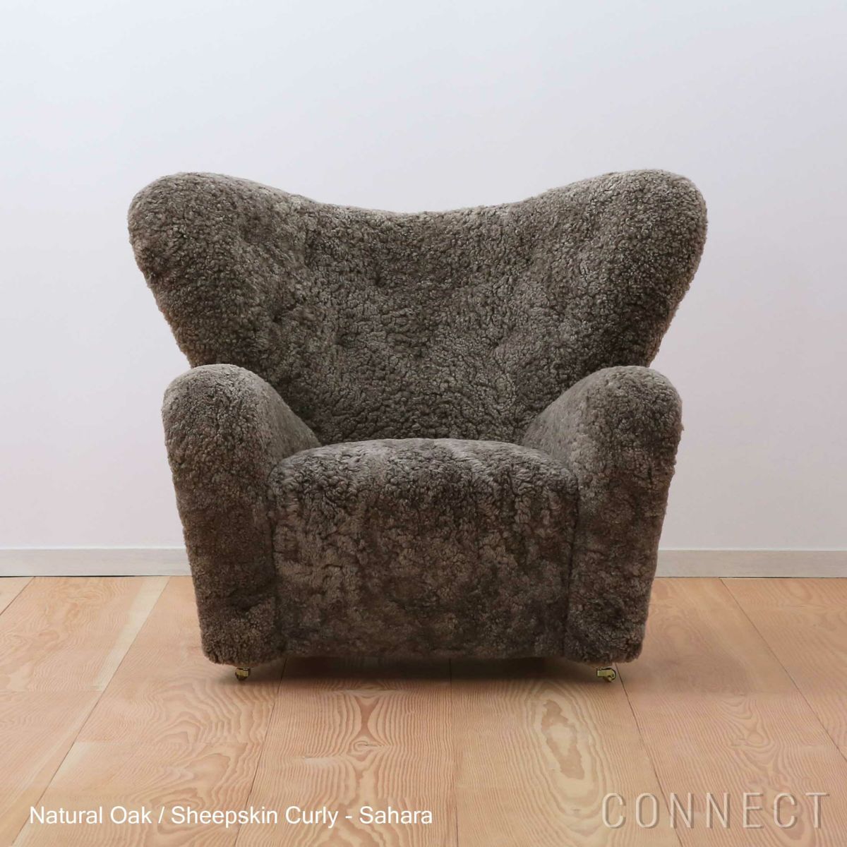 Audo Copenhagen（オドー・コペンハーゲン） / THE TIRED MAN LOUNGE CHAIR（ザ タイヤード マン ラウンジチェア） / Sheepskin Curly Sahara（サハラ）