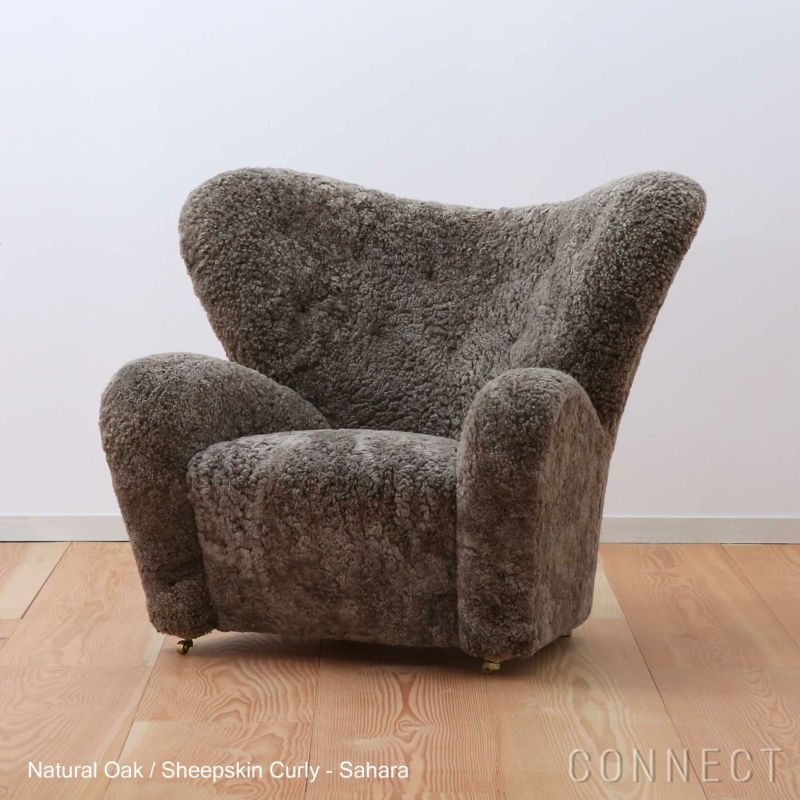 Audo Copenhagen（オドー・コペンハーゲン） / THE TIRED MAN LOUNGE CHAIR（ザ タイヤード マン ラウンジチェア） / Sheepskin Curly Sahara（サハラ）