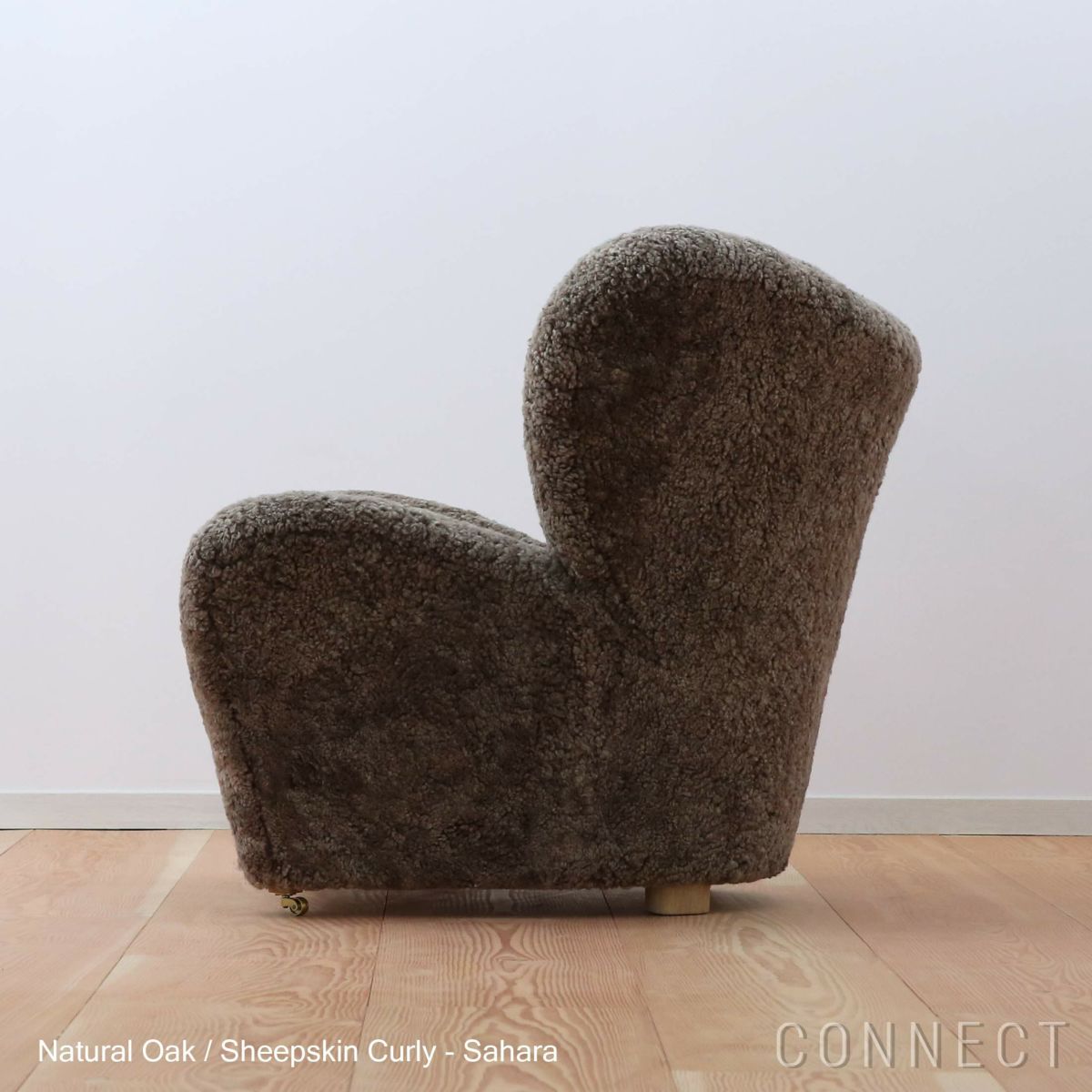 Audo Copenhagen（オドー・コペンハーゲン） / THE TIRED MAN LOUNGE CHAIR（ザ タイヤード マン ラウンジチェア） / Sheepskin Curly Sahara（サハラ）