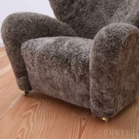 Audo Copenhagen（オドー・コペンハーゲン） / THE TIRED MAN LOUNGE CHAIR（ザ タイヤード マン ラウンジチェア） / Sheepskin Curly Sahara（サハラ）