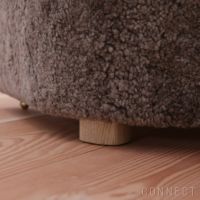 Audo Copenhagen（オドー・コペンハーゲン） / THE TIRED MAN LOUNGE CHAIR（ザ タイヤード マン ラウンジチェア） / Sheepskin Curly Sahara（サハラ）