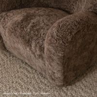 Audo Copenhagen（オドー・コペンハーゲン） / THE TIRED MAN LOUNGE CHAIR（ザ タイヤード マン ラウンジチェア） / Sheepskin Curly Sahara（サハラ）