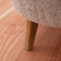 Audo Copenhagen（オドー・コペンハーゲン） / INGEBORG LOUNGE CHAIR（インゲボルグ ラウンジチェア） / Sheepskin Curly Moonlight（ムーンライト）