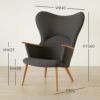 CARL HANSEN & SON（カール・ハンセン＆サン） / CH78 ラウンジチェア（復刻ママベア）ネックピロー付き / オーク材・オイル仕上げ / Umber（アンバー）60337