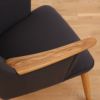 CARL HANSEN & SON（カール・ハンセン＆サン） / CH78 ラウンジチェア（復刻ママベア）ネックピロー付き / オーク材・オイル仕上げ / Umber（アンバー）60337