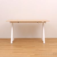 String Furniture（ストリング ファニチャー） / Works / 昇降式ワークデスク / W140×D78cm / アッシュ×ホワイト