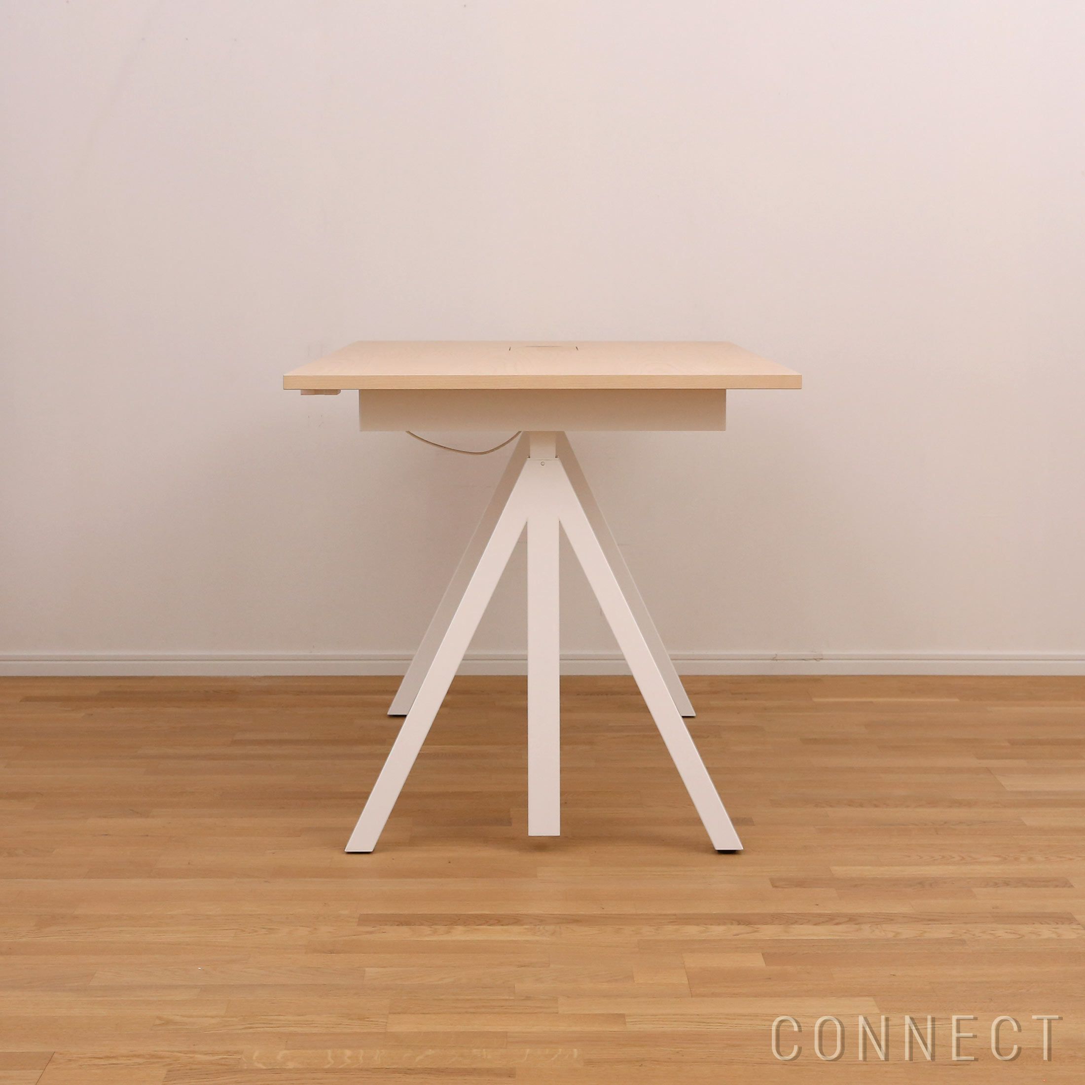 String Furniture（ストリング ファニチャー） / Works / 昇降式ワークデスク / W140×D78cm / アッシュ×ホワイト