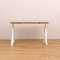 String Furniture（ストリング ファニチャー） / Works / 昇降式ワークデスク / W140×D78cm / アッシュ×ホワイト