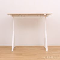 String Furniture（ストリング ファニチャー） / Works / 昇降式ワークデスク / W140×D78cm / アッシュ×ホワイト