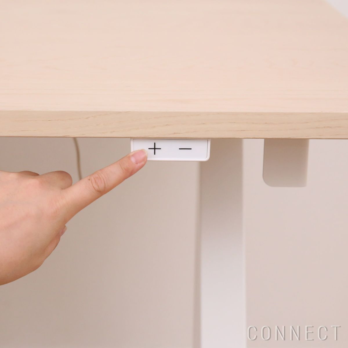 String Furniture（ストリング ファニチャー） / Works / 昇降式ワークデスク / W140×D78cm / アッシュ×ホワイト