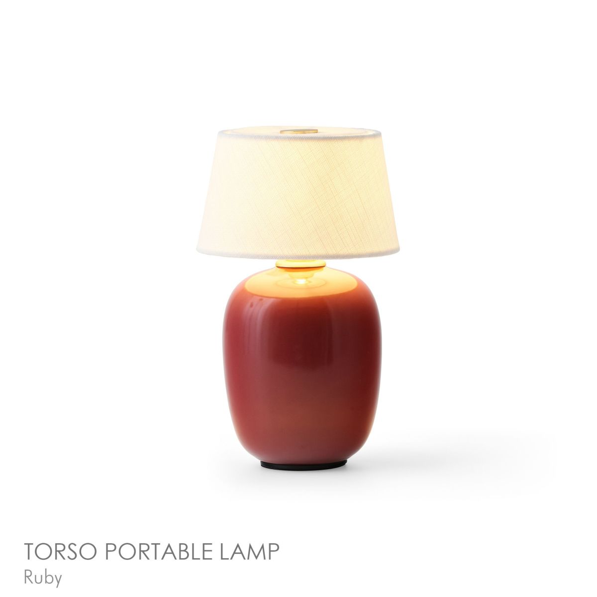 Audo Copenhagen（オドー・コペンハーゲン） / TORSO PORTABLE LAMP （トルソー ポータブル ランプ） / 全3色 / テーブルランプ