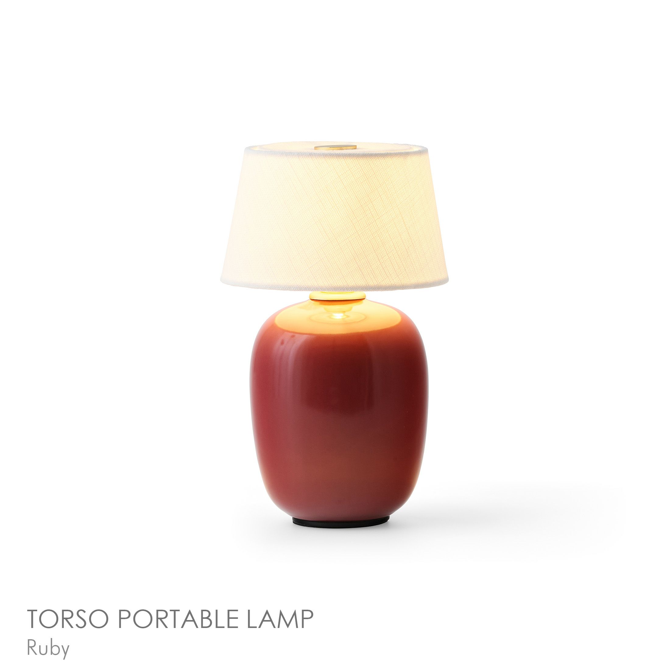 Audo Copenhagen（オドー・コペンハーゲン） / TORSO PORTABLE LAMP （トルソー ポータブル ランプ） / 全3色 / テーブルランプ