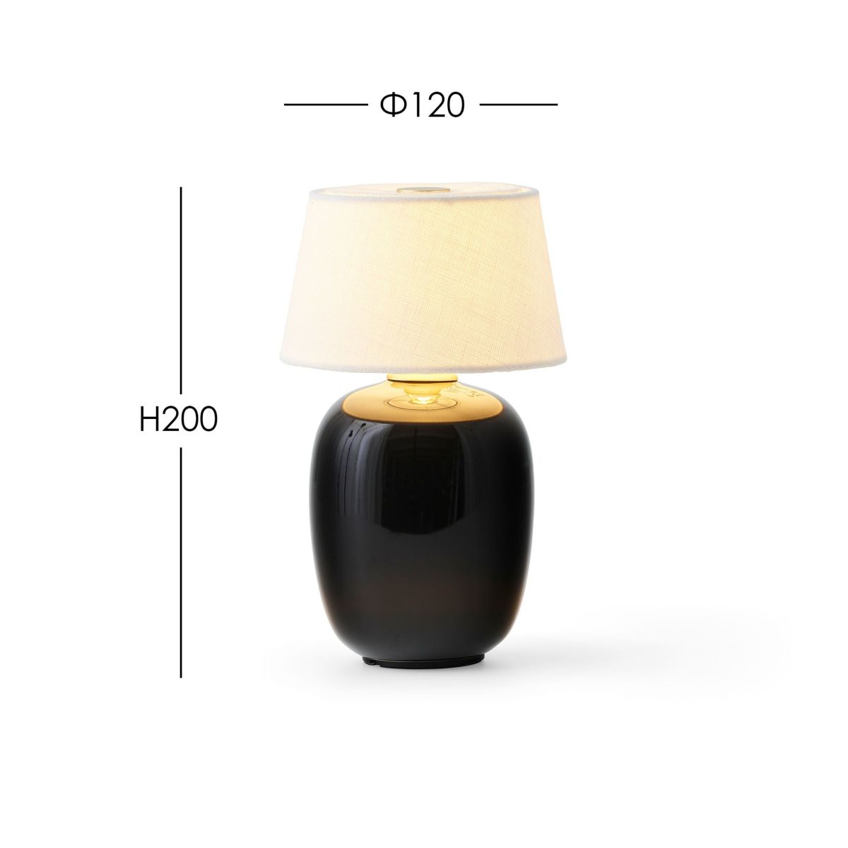 Audo Copenhagen（オドー・コペンハーゲン） / TORSO PORTABLE LAMP （トルソー ポータブル ランプ） / 全3色 / テーブルランプ