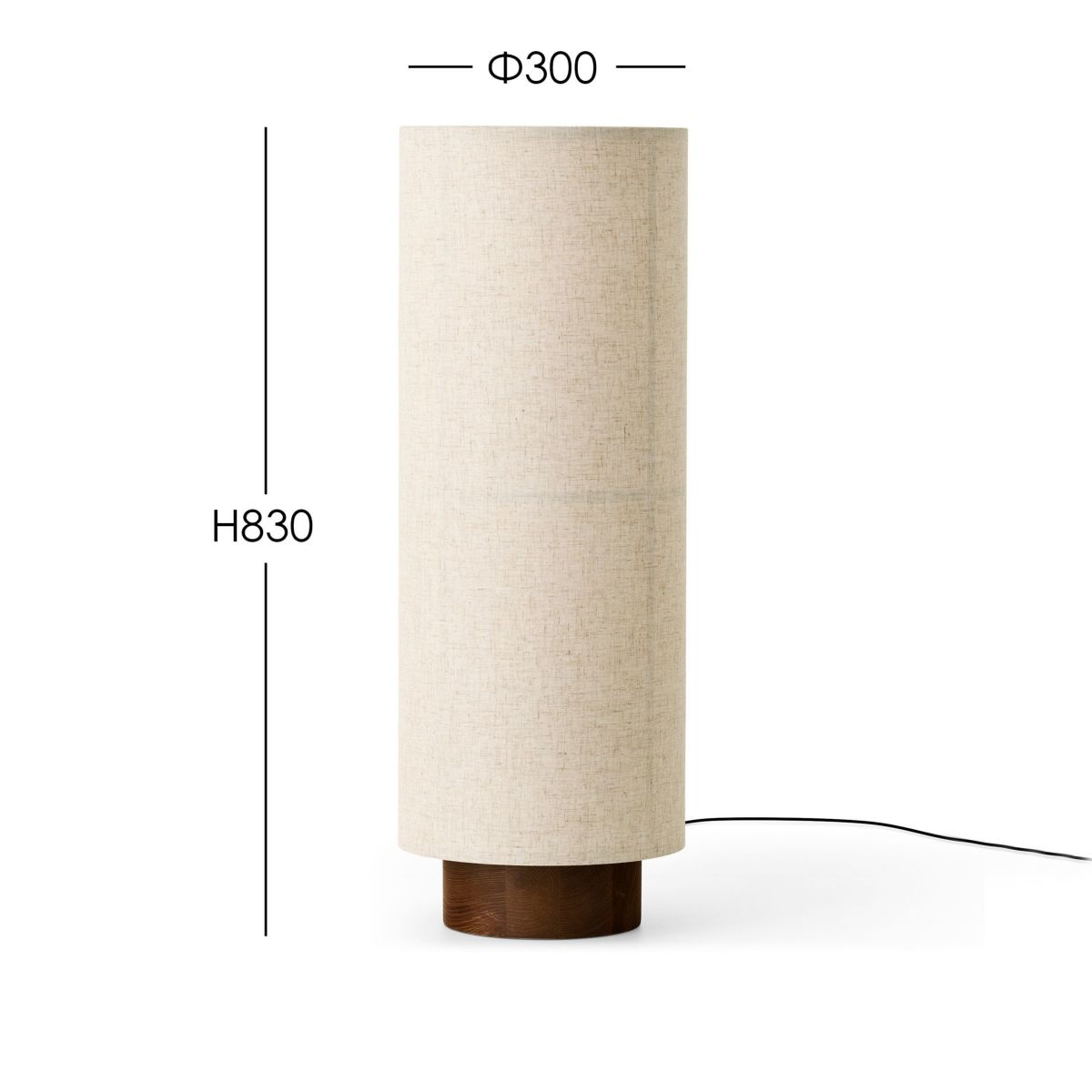 Audo Copenhagen（オドー・コペンハーゲン） / HASHIRA FLOOR LAMP（ハシラ フロアランプ） / LOW H83 / フロアランプ 《LED電球プレゼント》