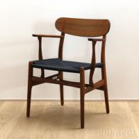 CARL HANSEN & SON（カール・ハンセン＆サン） / CH26 / ウォルナット材・オイル仕上げ・ブラックペーパーコード / ダイニングチェア